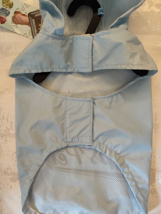 Casaco impermeável leve para cães – Tamanho 2XL (novo)