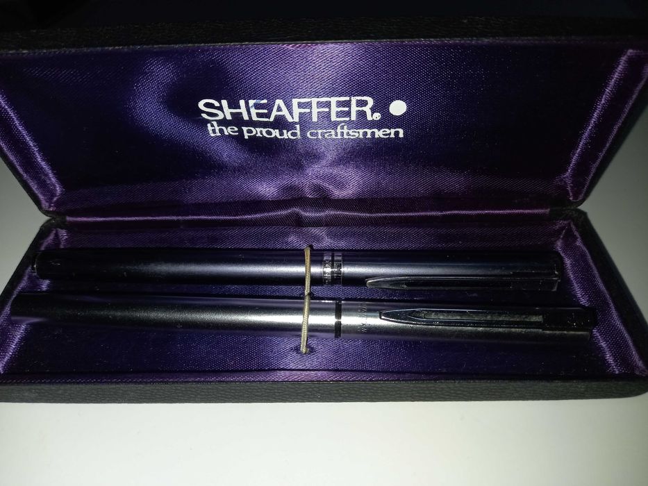 2 canetas antigas de aparo - Sheaffer