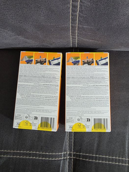 4 wkładów Gillette Fusion 5