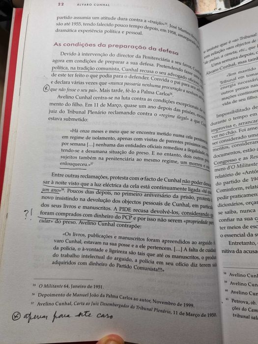 Alvaro Cunhal - uma biografia política - Vol III Pacheco Pereira