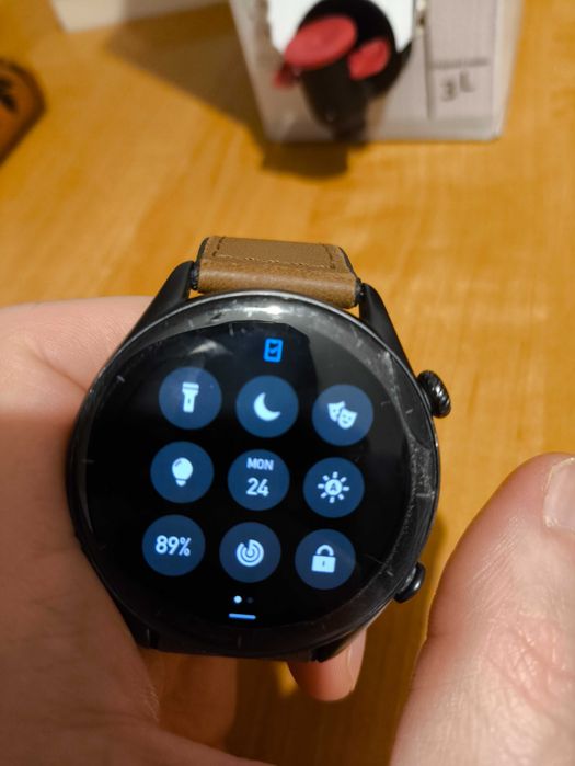 Smartwatch GTR3 Thunder Black Amaz