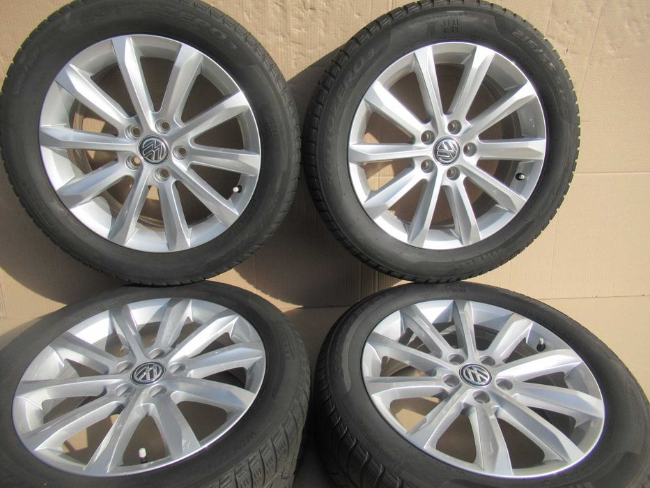 Alu+opony zima R17 VW T-ROC,PASSAT b8,BEETLE,TOURAN 2,SKODA YETI,SuperB  2167