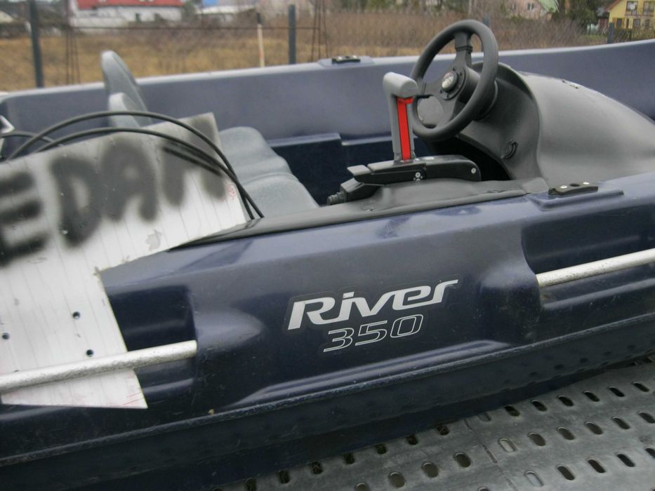 RIVER 350 wędkarska , wyczynowa ( opt + silnik + przyczepka )