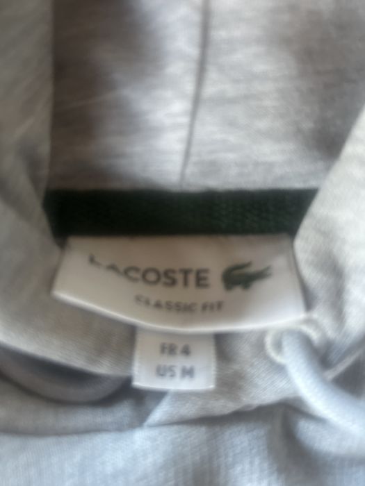 Bluza szara Lacoste