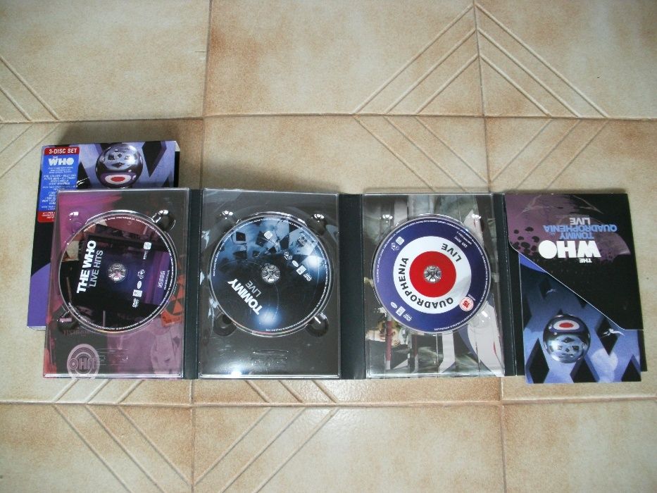 The Who Tommy e Quadrophenia em DVD