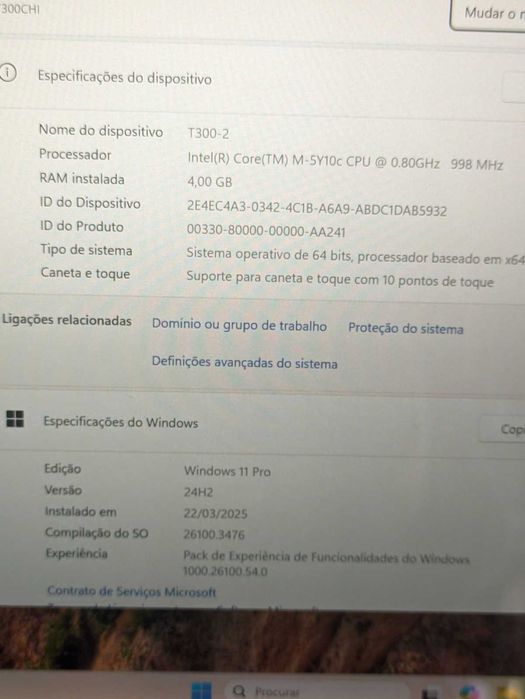 Portátil/tablet ASUS T300 Chi + Acessórios