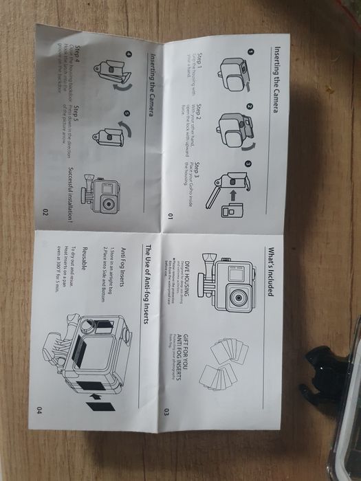 Wodoodporna obudowa kamery sportowej