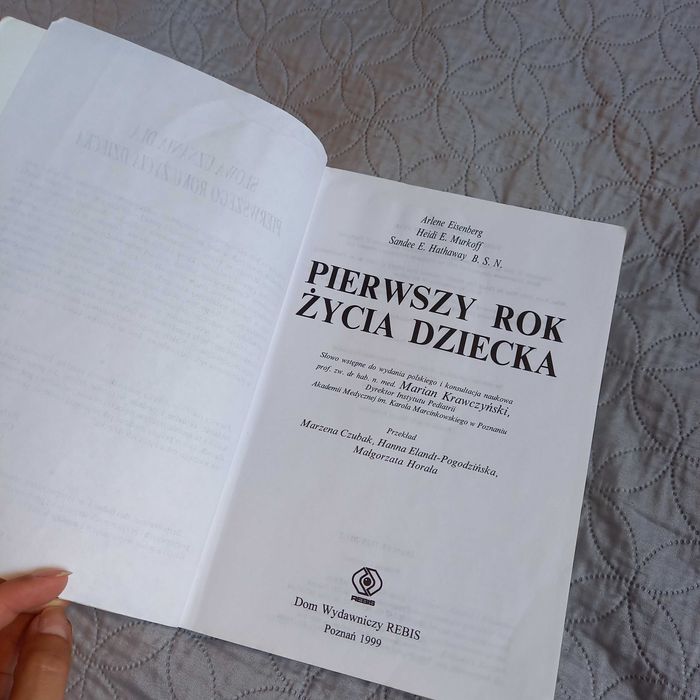 Pierwszy rok życia dziecka, książka, poradnik