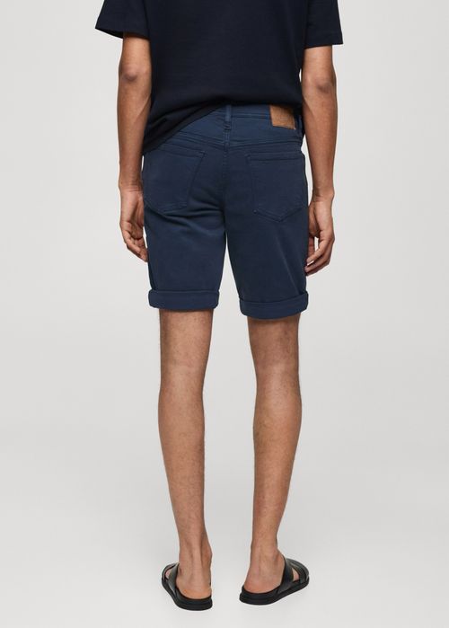 джинсовые шорты мужские Mango Slim fit  38 S M бавовна