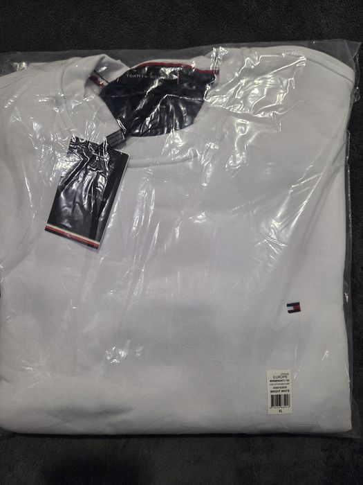 MĘSKA BLUZA TOMMY HILFIGER r. XL regular fit organic cotton