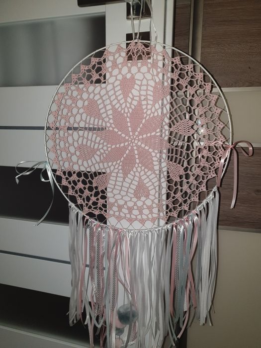 Łapacz snów różowy