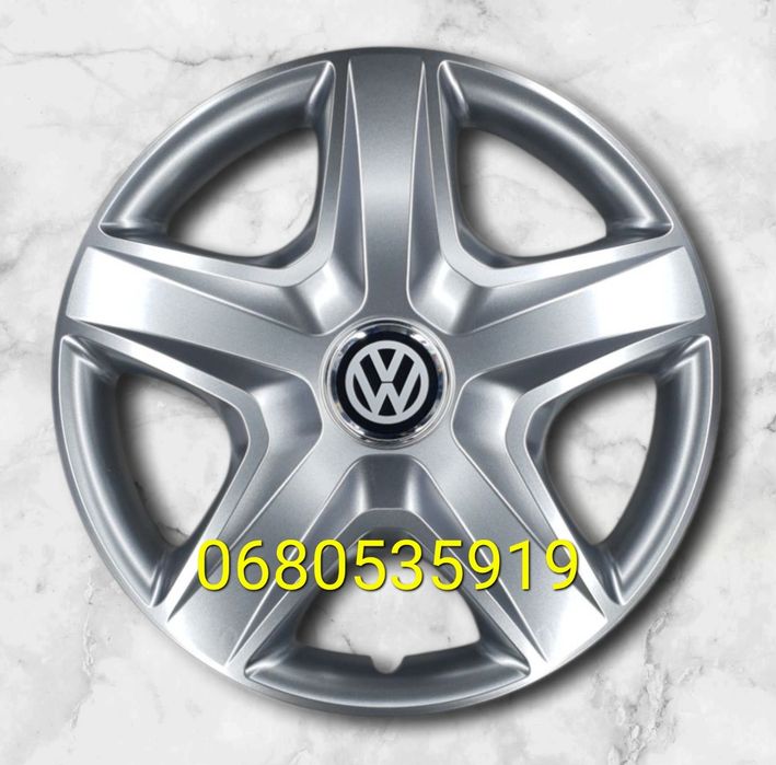 Колпаки Фольксваген R15 Passat Golf Jetta Polo T5 Ковпаки Volkswagen