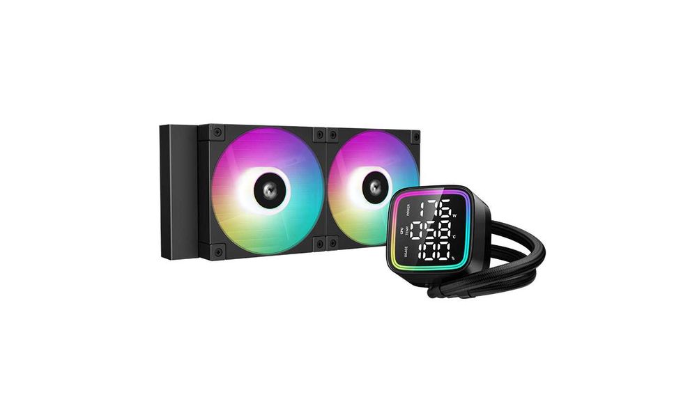 Новинка на Рынке! DEEPCOOL LD240 WHITE! Система водяного охлаждения