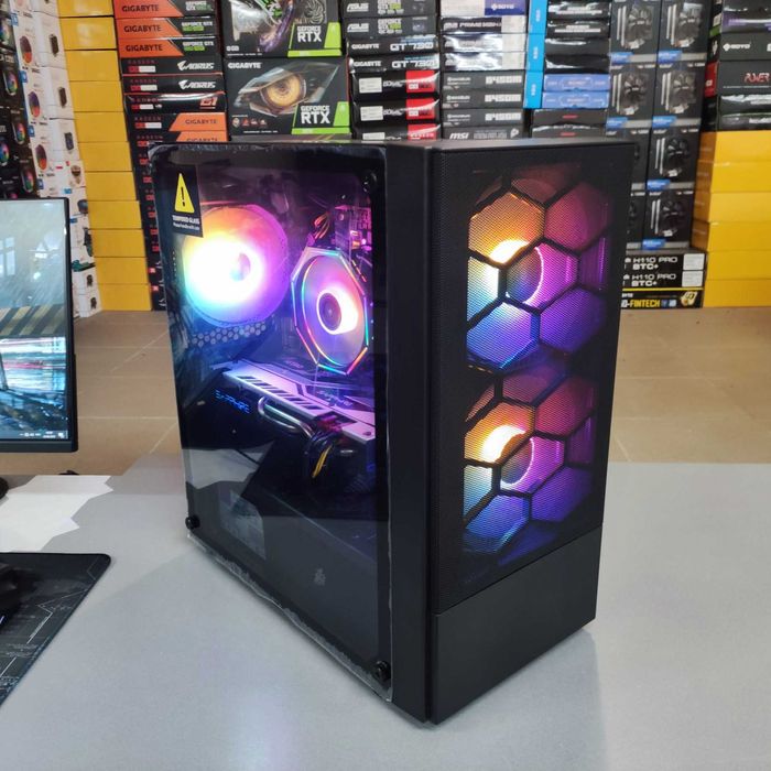 Компютер Новий Ryzen 5 3600, 16GB DDR4, Sapphire RX 580, SSD 512GB m2