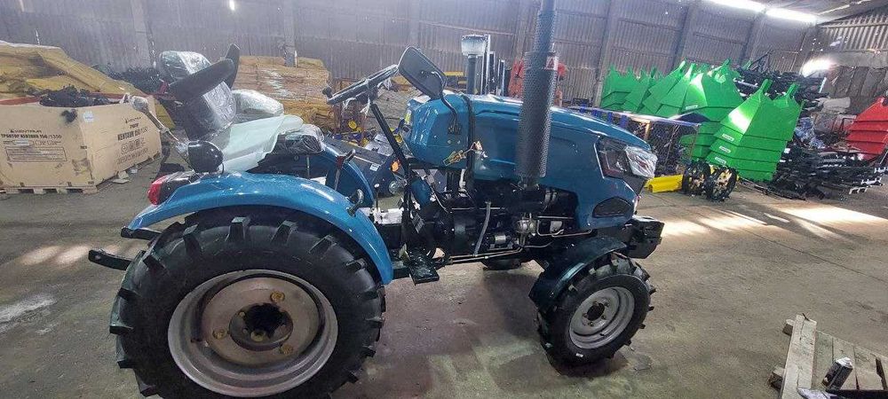 Мінітрактор XINGTAI Т 244 L 4x4 3 циліндри (3+1)х2 Передній міст ведучий Кредит Гарантія 2 роки Доставка Б/к ВОМ Сінтай Масла