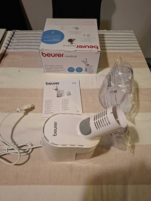 Inhalator dla alergika Nebulizator Beurer SI 40 na zatkany nos
