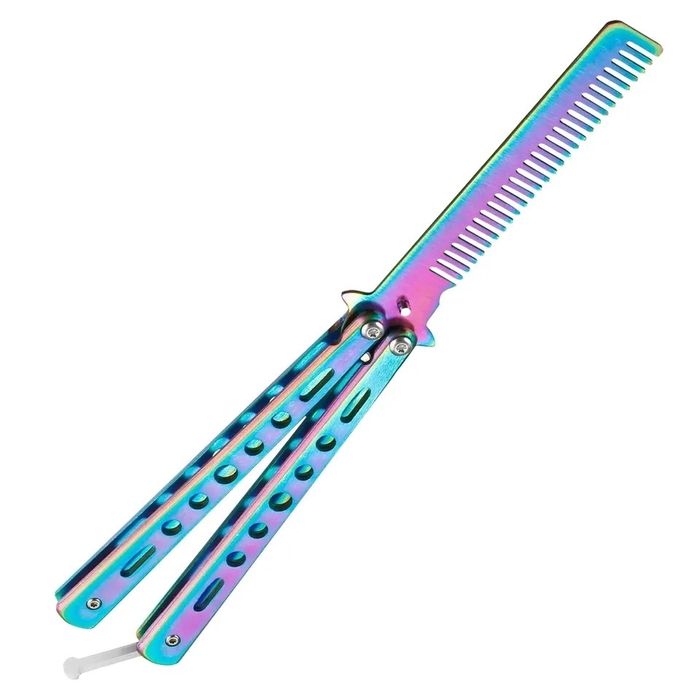 Ніж метелик гребінець,нож бабочка розческа