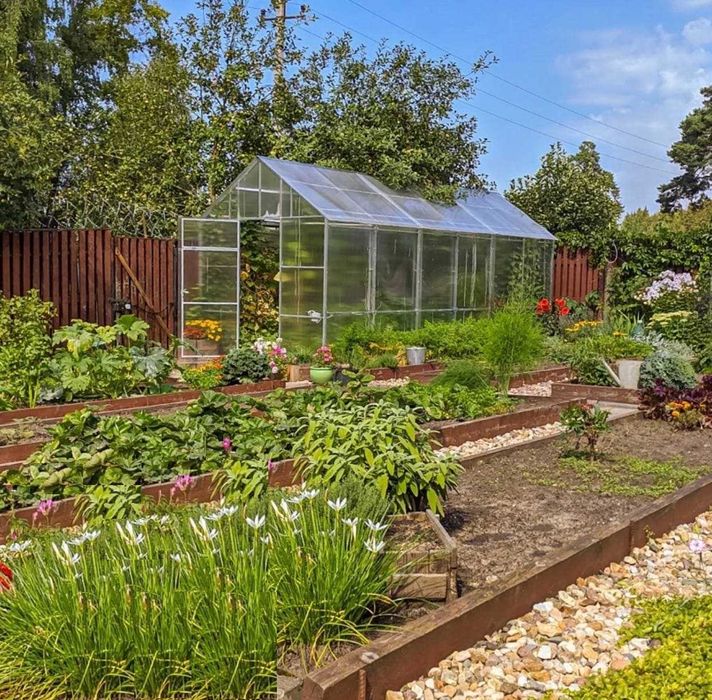 Szklarnia z poliwęglanu 2,5x4 2,5x6 2,5x8 Domek 3x4 3x6 3x8 PRODUCENT