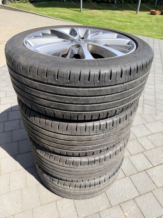 Alufelgi opony 215/45 R17 continental igła