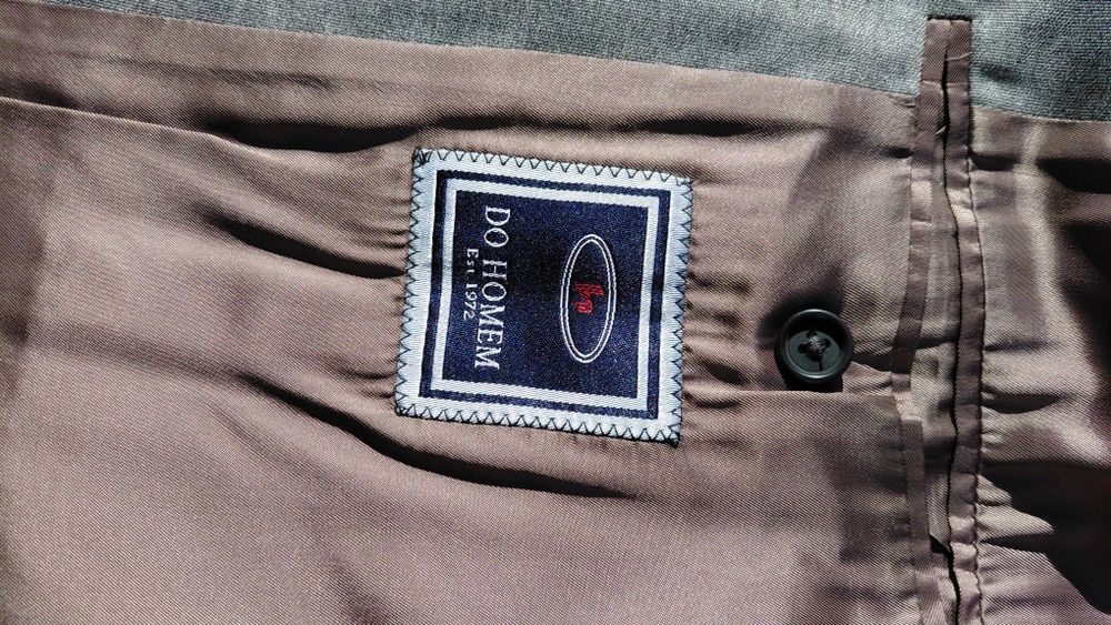 Fato clássico com colete