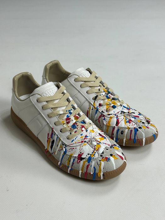 Maison margiela Replica кеди кроссовки білі кроссовки 43 42 41