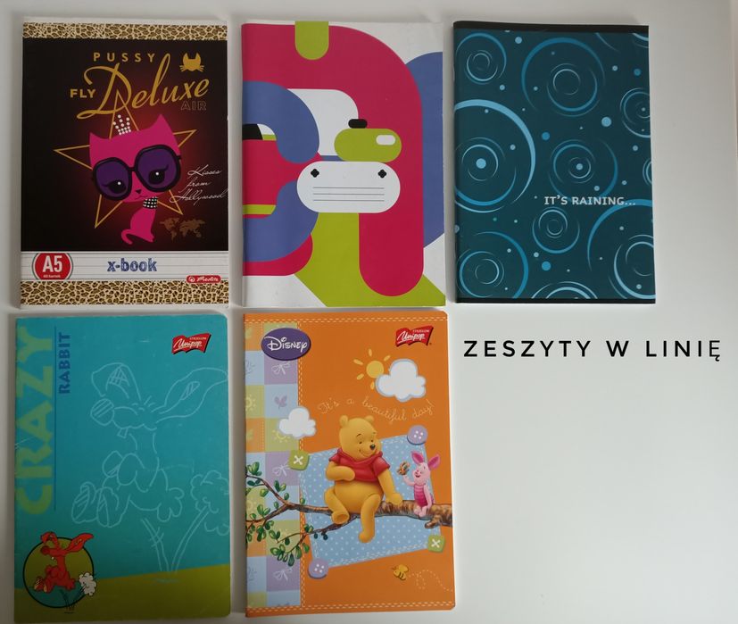 Zeszyty twarda i miękka oprawa