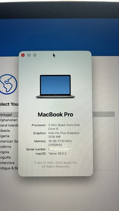 MacBook Pro 13” 2020 Space Gray