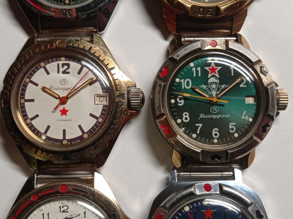 Годинник Восток, Командирські Заказ мо СССР. ВДВ
