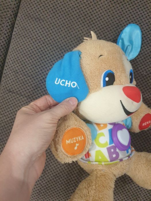 Misiaczek uczniaczek Fisher price stan idealny wysyłka