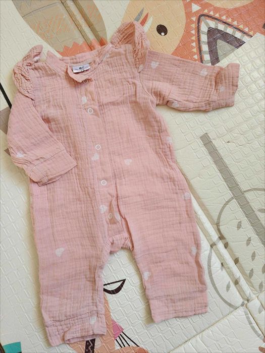 Дитячий мусліновий ромпер (62)