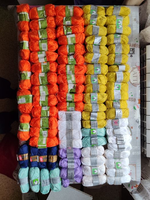 Пряжа нитка для в'язання рукоділля