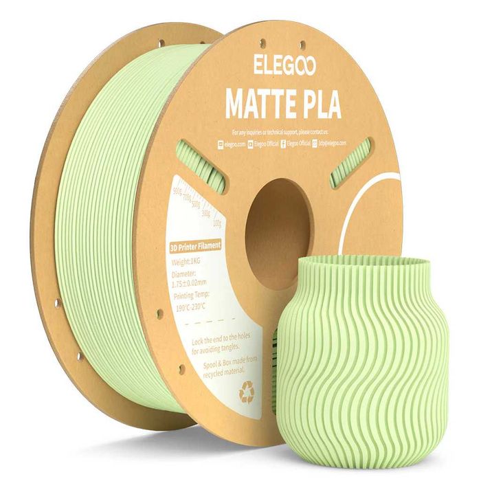 Filamento PLA 1.75 MATTE ELEGOO428918051082741764
