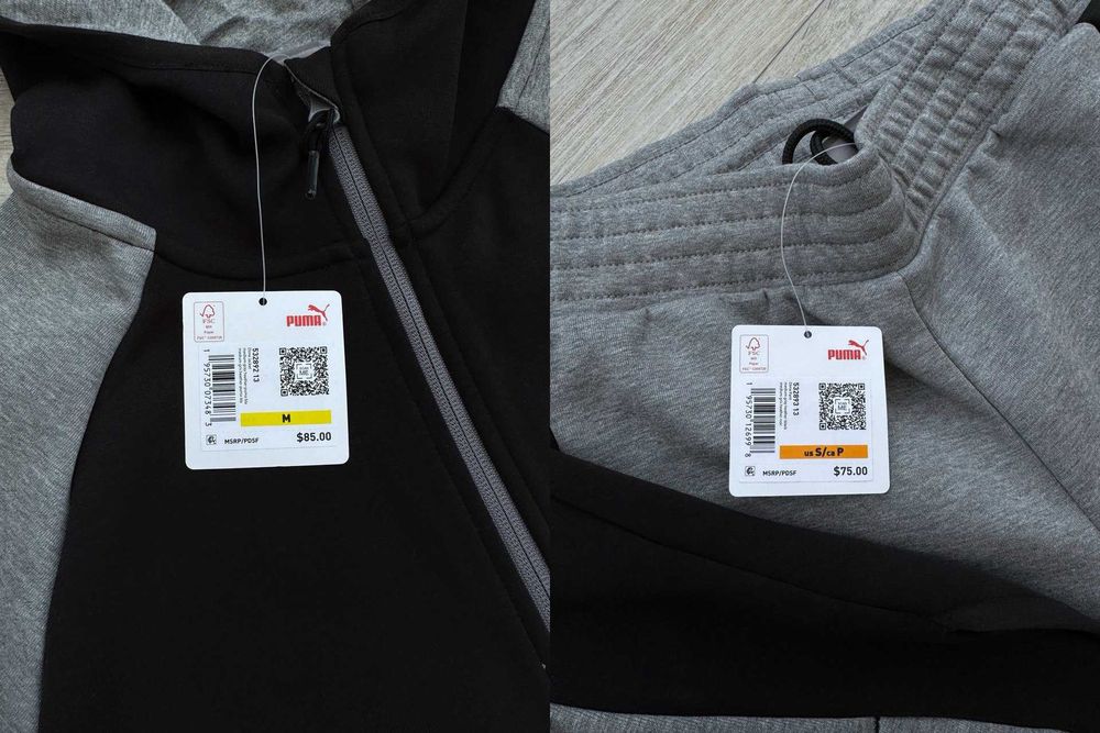 США! Чоловічі костюми Puma Dime 532892-13 Оригінал! Без Флісу! S-M