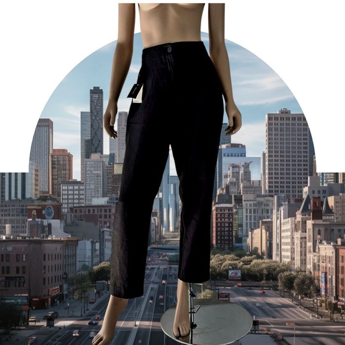 Massimo Dutti nowe spodnie damskie L
Rozmiar L 
Kolor:czarny 
Stan:now