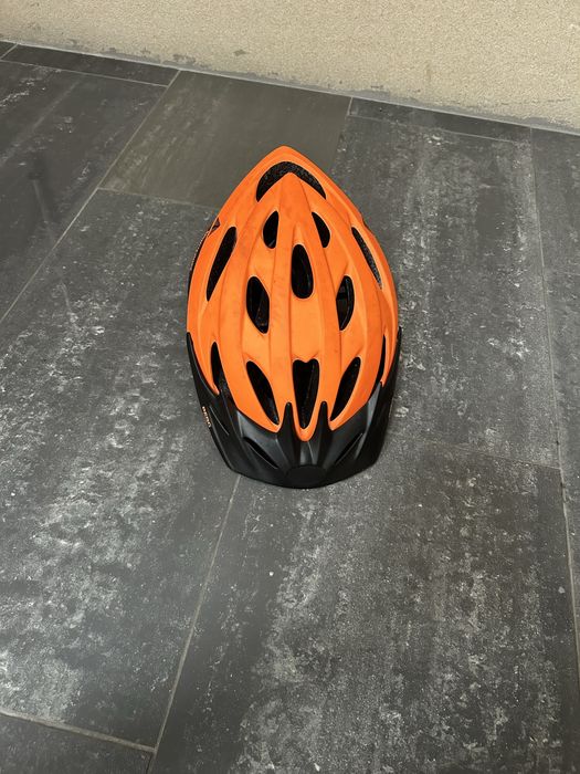 Berg cycles sportcross capacete laranja