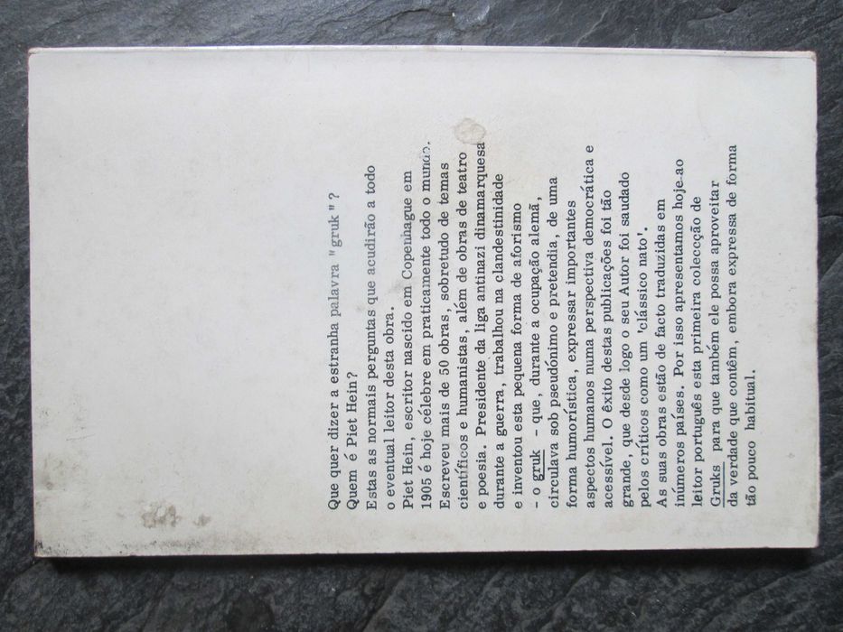 Gruks, de Piet Hein