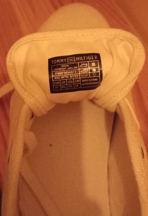 Buty męskie firmy Tommy Hilfiger
