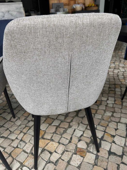 Cadeira de designer, côr bege