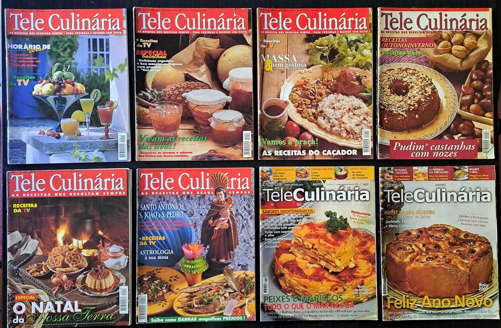 Teleculinária Especial - 21 Revistas