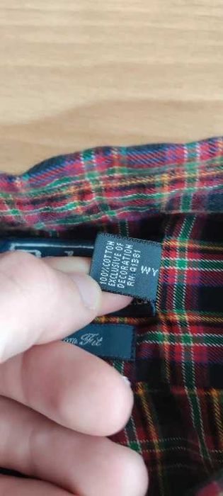 Koszula Polo Ralph Lauren Custom Fit krata