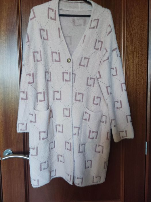 Sweter długi alpaka