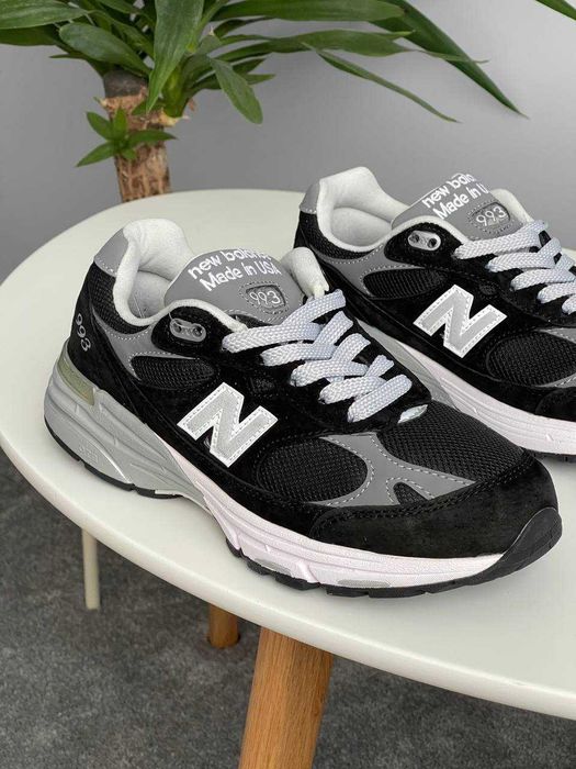 !SALE! New Balance 993 Made In USA Black Grey 41 42 43 44 45 WR993BK