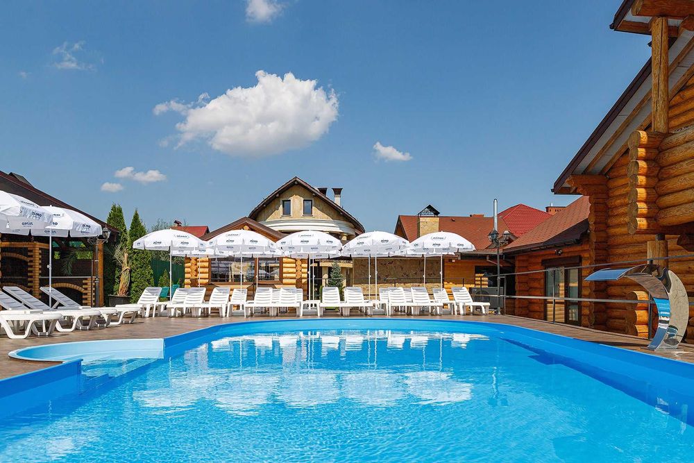 Оренда будинку подобова, особняк Львів: чан, лазня, барбекю, басейн