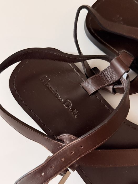 Сандалі шкіряні Massimo dutti жіночі