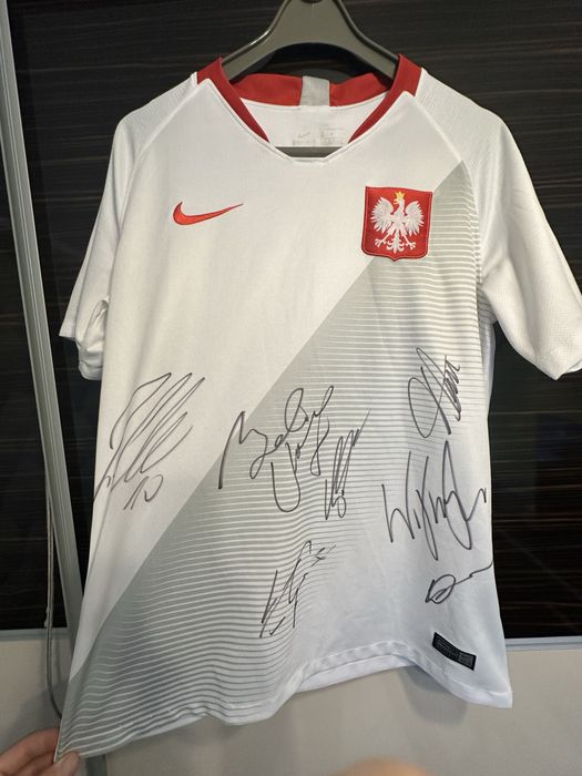 Koszulka Reprezentacji Polski z podpisami