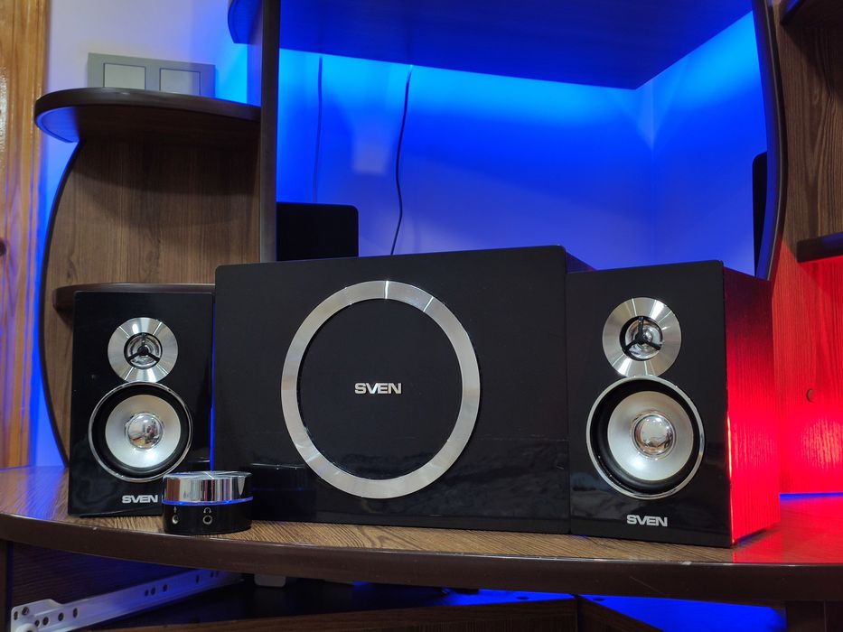 Акустична системи 2.1 Sven MS-1085 сабуфер колонки аудіо системи
