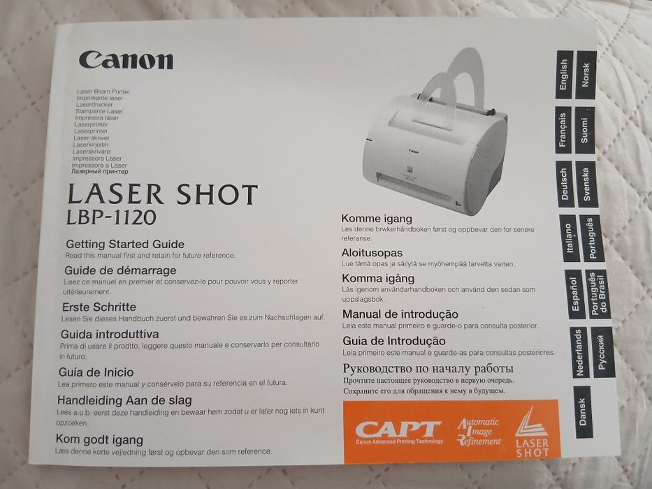 Impressora canon +caixa nova com 2 refill rolls
