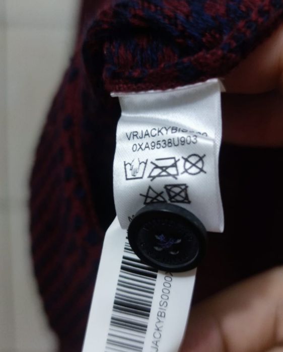 sweter kamizelka sweterek L Vistula bezrękawnik materiałowy z dzianiny
