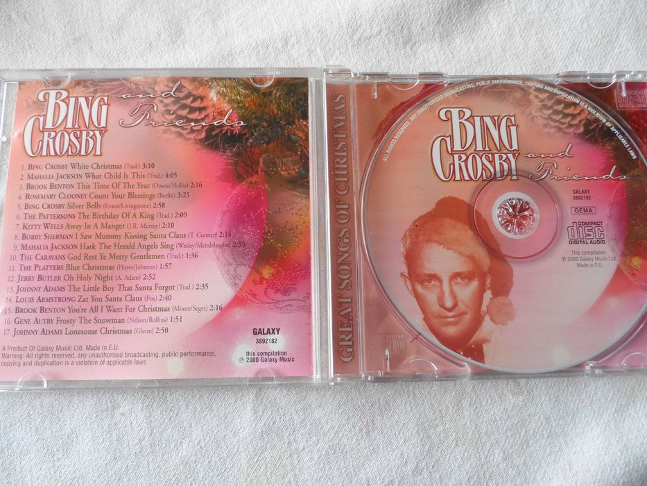 BING CROSBY And Friends - Canções de Natal. Clássico de Coleção.