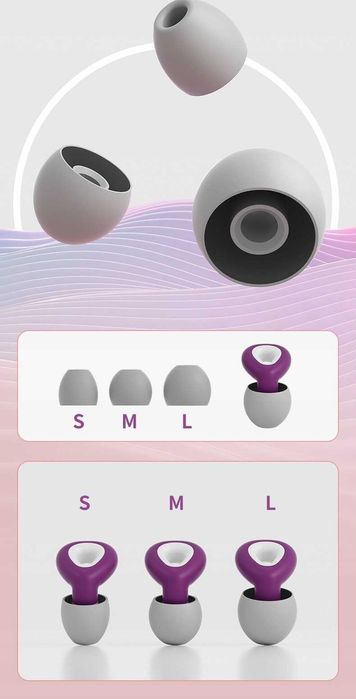 Zatyczki do uszu: Silikonowe stopery dla lepszego snu w etui